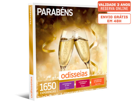 Parabéns | 1650 Experiências