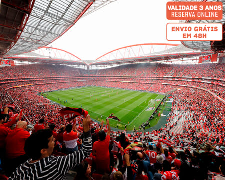 Sport Lisboa e Benfica | Bilhetes para Jogo no Estádio da Luz + Cachecóis