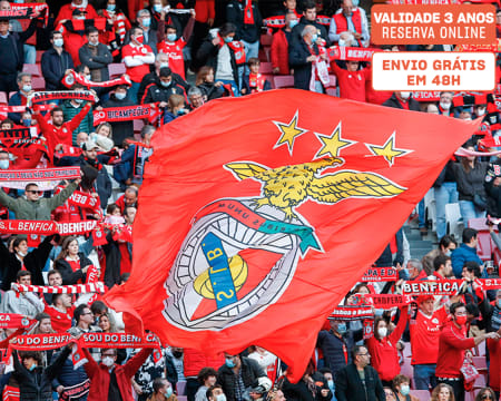 Sport Lisboa e Benfica | Bilhetes para Jogo no Estádio da Luz + Cachecóis