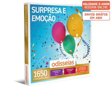 Surpresa e Emoção | 1650 Experiências