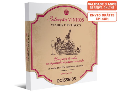 Vinhos e Petiscos | 180 Experiências