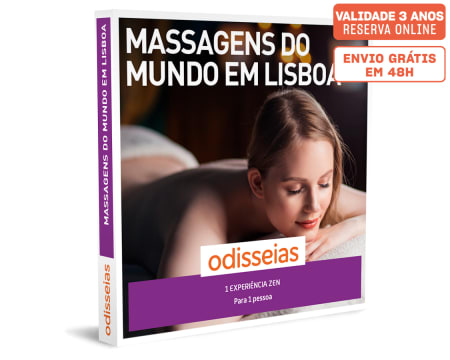 Massagens do Mundo em Lisboa | 45 Experiências à Escolha