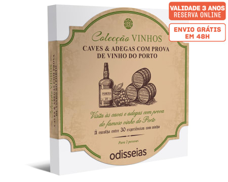 Caves & Adegas com Prova de Vinho do Porto | 30 Experiências à Escolha