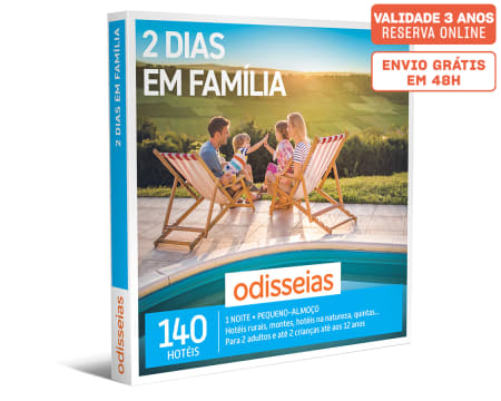 2 Dias em Família | 140 Hotéis