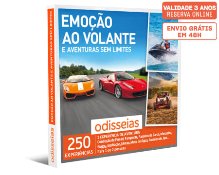 Emoção ao Volante e Aventuras Sem Limites | 250 Experiências