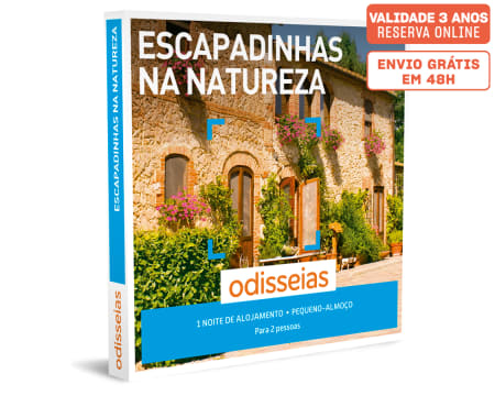 Escapadinhas na Natureza | 170 Estadias à Escolha