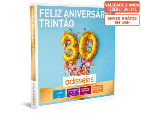 Feliz Aniversário Trintão | 2500 Experiências