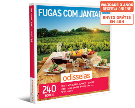 Fugas com Jantar | 240 Hotéis