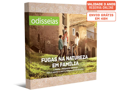 Fugas na Natureza em Família | 70 Estadias à Escolha