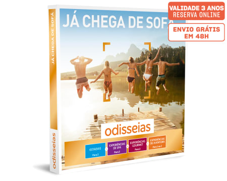 Já Chega de Sofá | 2500 Experiências à Escolha