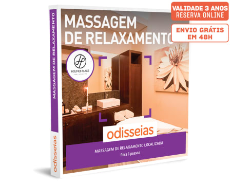 Massagem de Relaxamento | Holmes Place Spa | 9 Locais à Escolha