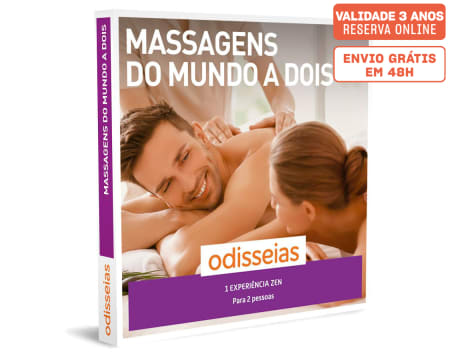 Massagens do Mundo a Dois | 100 Experiências à escolha