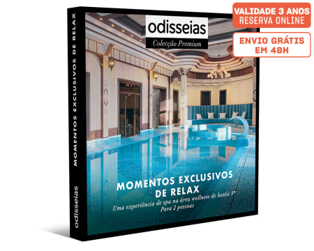 Momentos Exclusivos de Relax | 350 Experiências