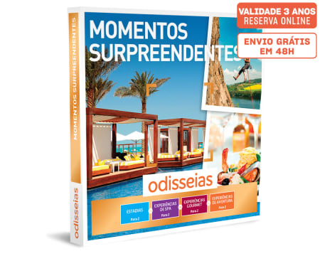 Momentos Surpreendentes | 250 Experiências à Escolha