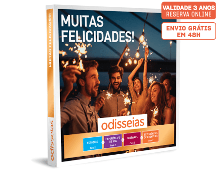 Muitas Felicidades! | 4500 Experiências à Escolha