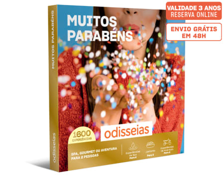 Muitos Parabéns | 1600 Experiências