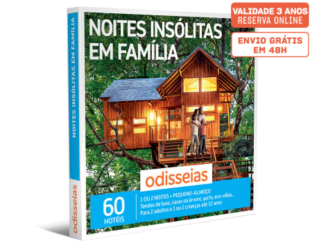 Noites Insólitas em Família | 60 Hotéis