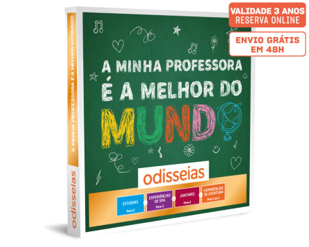 A Minha Professora é a Melhor do Mundo | 4000 Experiências à Escolha