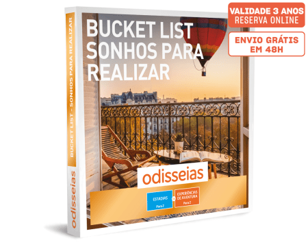 Bucket List - Sonhos para Realizar | 55 Experiências à Escolha