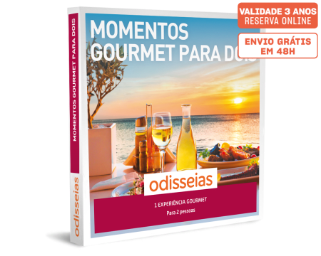 Momentos Gourmet para Dois | 100 Experiências à Escolha