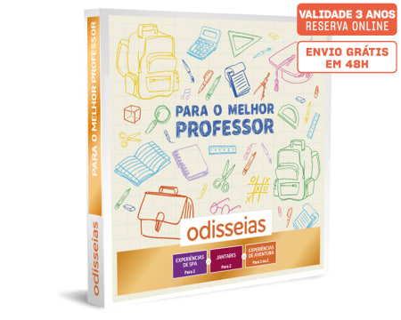 Para o melhor Professor | 300 Experiências à Escolha