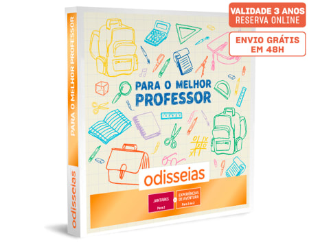 Para o melhor Professor | 230 Experiências à Escolha