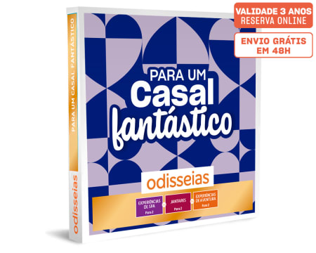 Para um Casal Fantástico | 2500 Experiências à Escolha