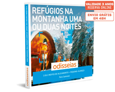 Refúgios na Montanha Uma ou Duas Noites | 50 Estadias à Escolha