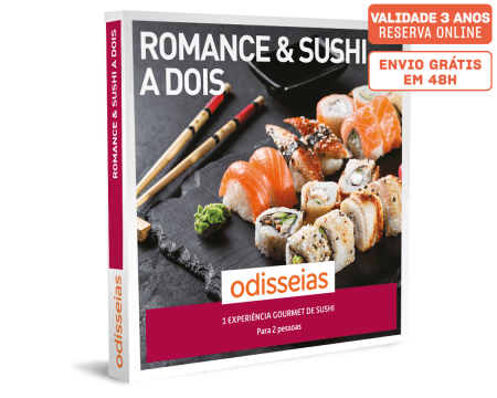Romance & Sushi a Dois | 30 Restaurantes à Escolha