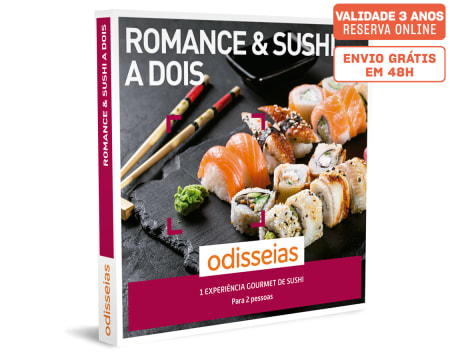 Romance & Sushi a Dois | 30 Restaurantes à Escolha
