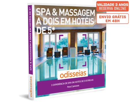 Spa & Massagem a Dois em Hotéis de 5* | 39 Locais à Escolha