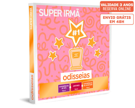 Super Irmã | 2400 Experiências à Escolha