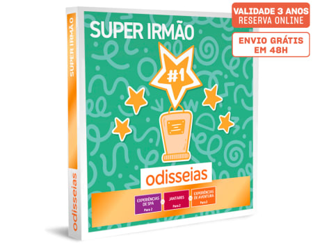 Super Irmão | 2400 Experiências à Escolha