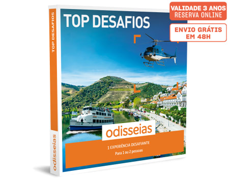 Top Desafios | 220 Experiências à Escolha