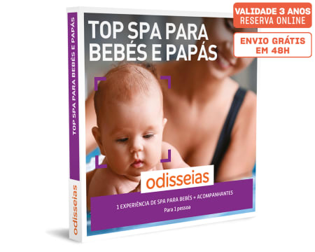 Top Spa para Bebés e Papás | 6 Experiências à Escolha