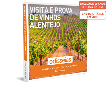 Visita e Prova de Vinhos a Dois | Alentejo | 10 Experiências à Escolha