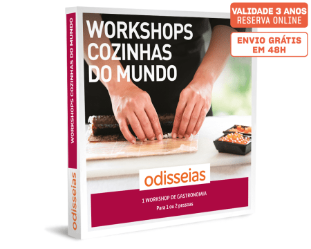 Workshops Cozinhas do Mundo | 25 Experiências à Escolha