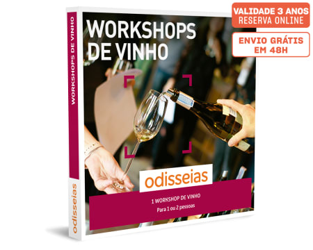 Workshops de Vinho | 20 Experiências à Escolha