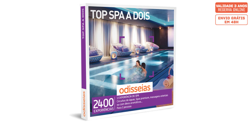 Top Spa a Dois | 2400 Experiências