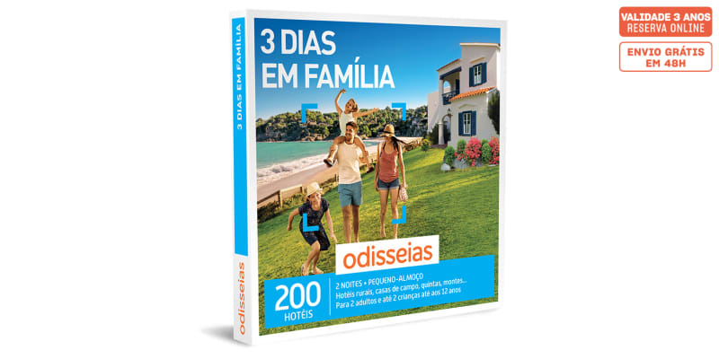 3 Dias em Família | 200 Hotéis