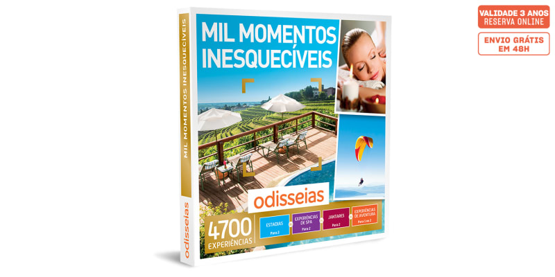 Mil Momentos Inesquecíveis | 4700 Experiências