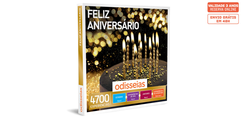 Feliz Aniversário | 4700 Experiências