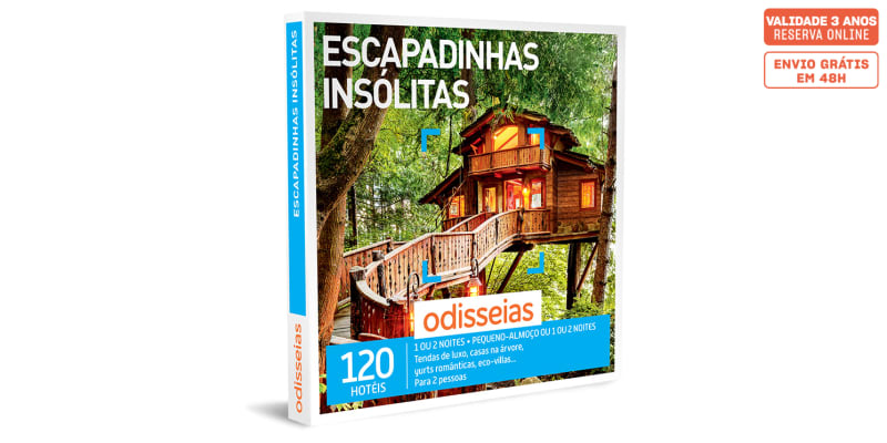 Escapadinhas Insólitas | 120 Hotéis