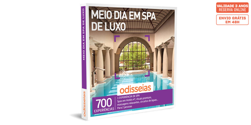 Meio Dia em Spa de Luxo | 700 Experiências