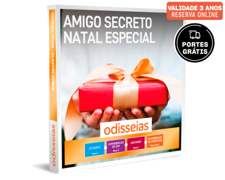 Amigo Secreto - Natal Especial | 4500 Experiências à Escolha