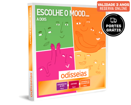 Escolhe o Mood... A Dois | 2400 Experiências à Escolha