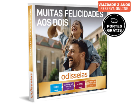 Muitas Felicidades aos Dois | 4500 Experiências à Escolha