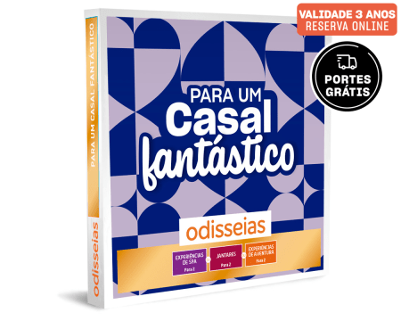 Para um Casal Fantástico | 2500 Experiências à Escolha