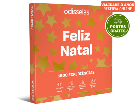 Feliz Natal | 1600 Experiências à Escolha Feliz Natal | 1600 Experiências à Escolha