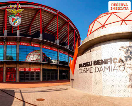 Pack SLB: Visita ao Museu e ao Estádio da Luz + Oferta de Cachecol